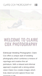 Mobile Screenshot of clairecoxweddingphoto.com